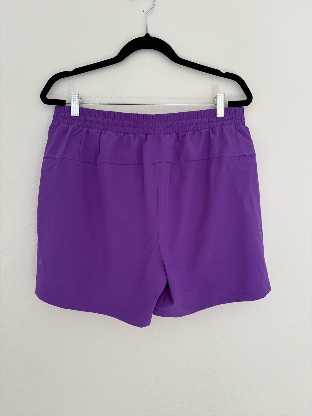 Lululemon Purple Active Drawstring Shorts Women’s Extra Large - Picture 3 of 5
